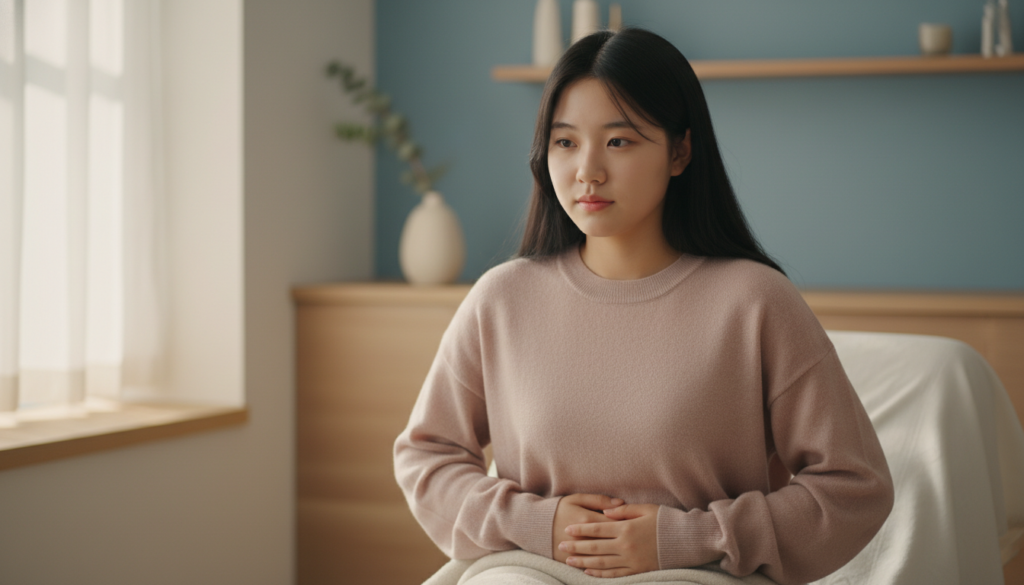 무배란성출혈 사춘기에서의 특징