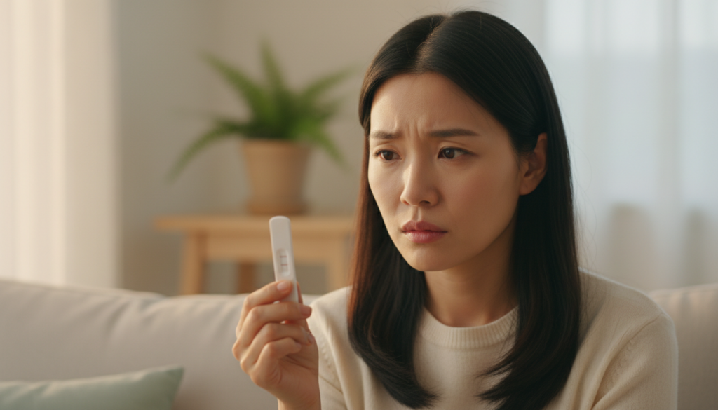 배란테스트기 위험 신호 체크