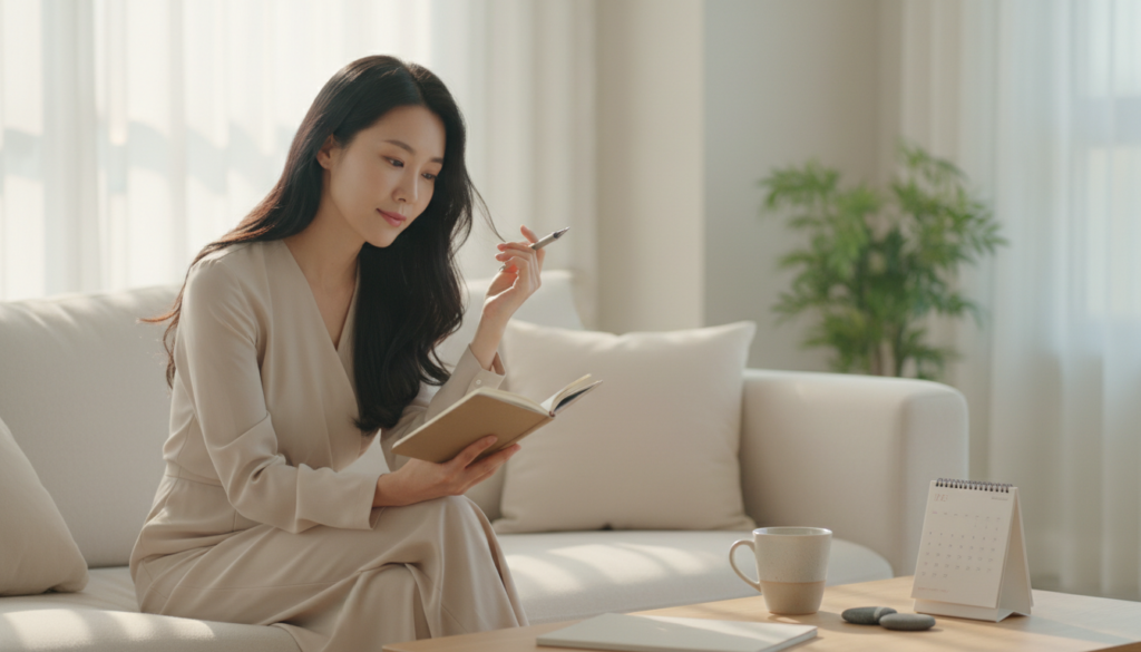 난임과 월경 자가확인 포인트